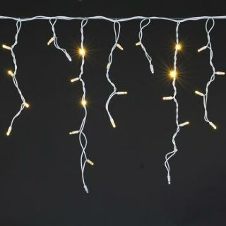 Бахрома светод. 5*0,6м (180LED) A-510 WW/W FLASH провод белый, влагозащ.