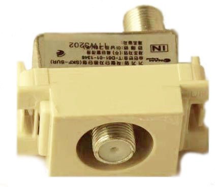 Anam Legrand Zunis Беж Вставка розетки ТВ, оконечной