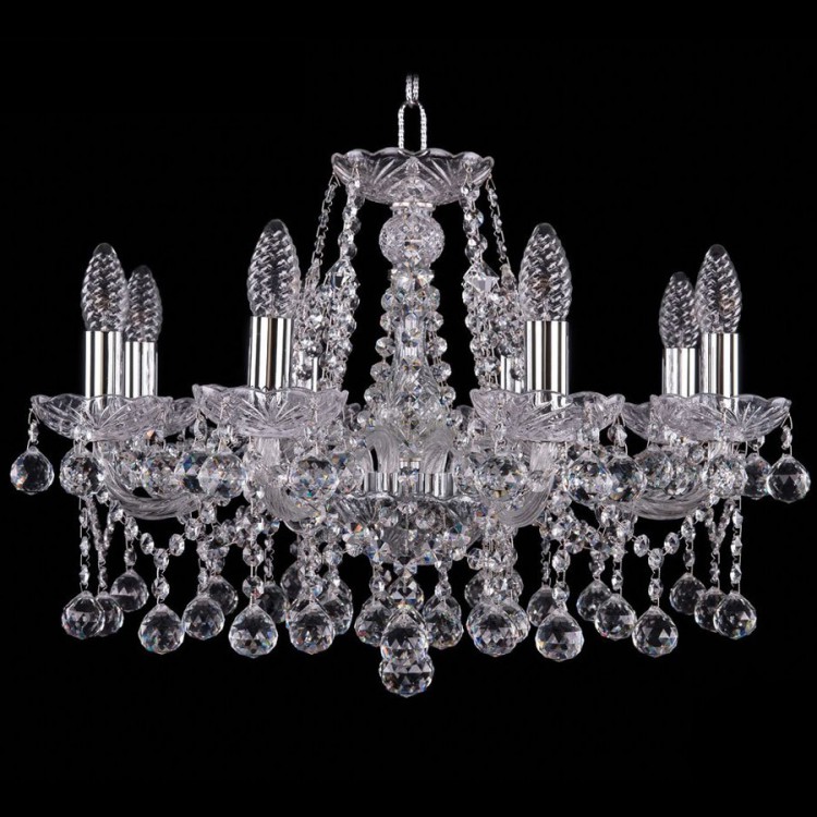 Люстра Ivele 1413/8/200 никель (Balls)