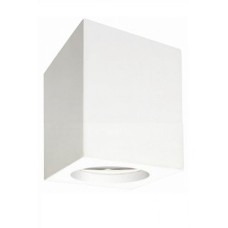 Светильник гипсовый СВЕТКОМПЛЕКТ RD 053 WH белый, H=80mm