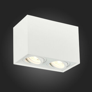 Светильник накладной ST Luce ST109.507.02 QUADRUS, GU10, белый