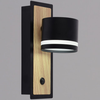 Бра  SNEHA  22540-0.2-01 BK+WOOD
