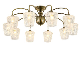 Люстра ESCADA 2129/10P E27*40W Antique Brass