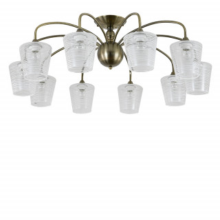 Люстра ESCADA 2129/10P E27*40W Antique Brass