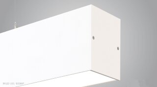 Светильник подвесной Босма VERNA SLIM LN 41W Ra80 4000K 220V LED опал T60, 1495мм серый
