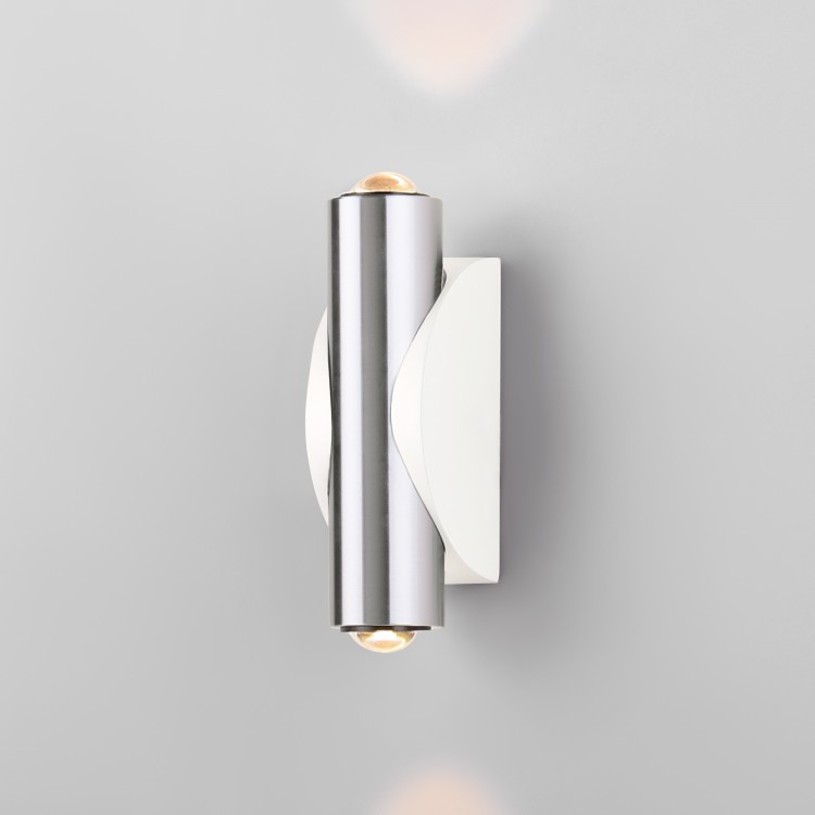 Бра Eurosvet/Electrostandard 40109 белый/сталь