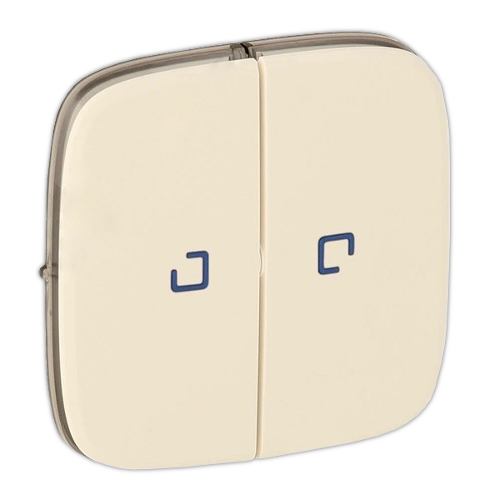 Legrand Valena ALLURE Сл.кость Клавиша выкл. 2-кл. с подсветкой