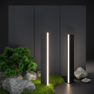 Уличный свет EL - TECHNO 1538 LED серый