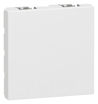 Legrand Mosaic Заглушка -2М белая 277071L