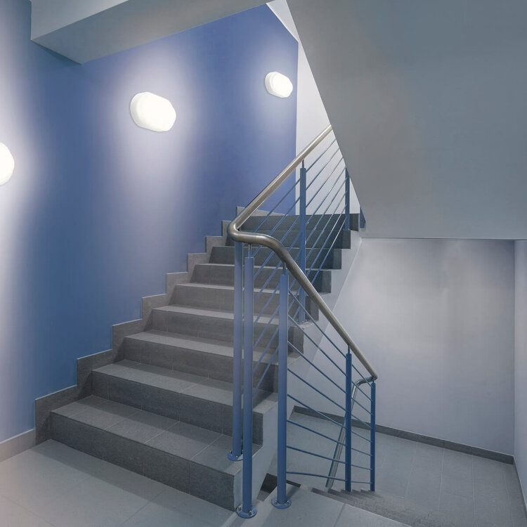 Светильник Gauss 161418308 8W 700lm 6500K ЖКХ IP65 овал белый