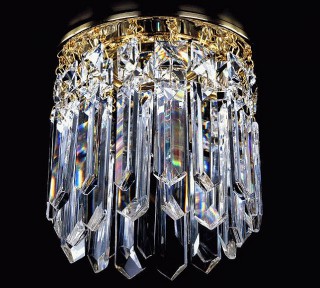 Встраиваемый светильник Artglass Спот 13  никель (120*105ммм)