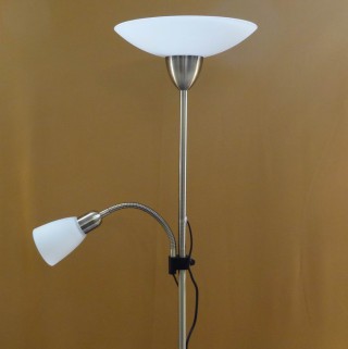 Торшер AURA  F98700/1L AB Бронза