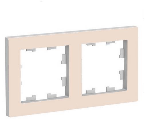 SE AtlasDesign Беж Рамка 2-ая универсальная