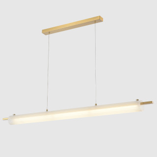Светильник подвесной Crystal Lux TUNNEL SP40 LED BRASS 3780/240