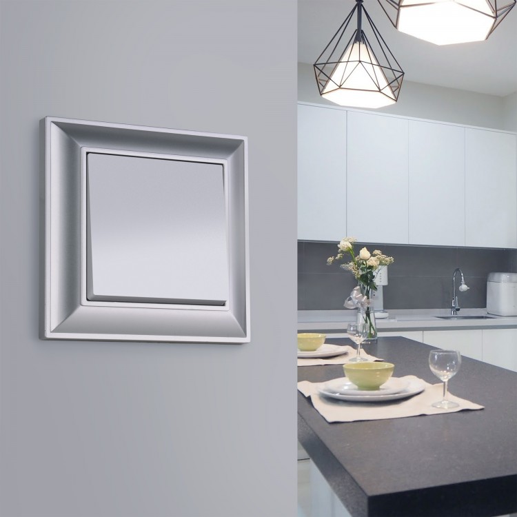 Werkel Fiore Рамка 1 пост Серебряный W0012206 (WL14-Frame-01)