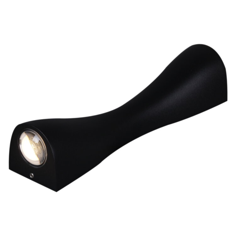 Бра  SNEHA  86876-9.2-001JH LED2*3W BK IP65