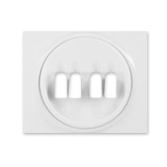 Legrand Galea Life Накладка для 2 акустической розетки Белая 771025