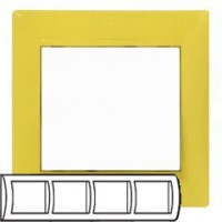 Рамка 4-местная LEGRAND Фрэш 770044