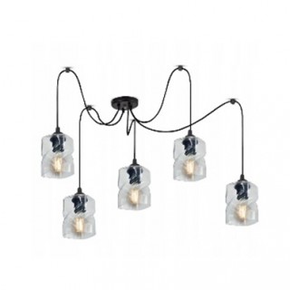 Подвес AURA 8811-5 BK+CL