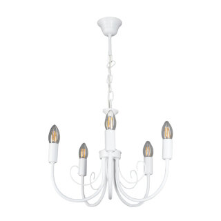 Люстра AURA 73626-5 WH