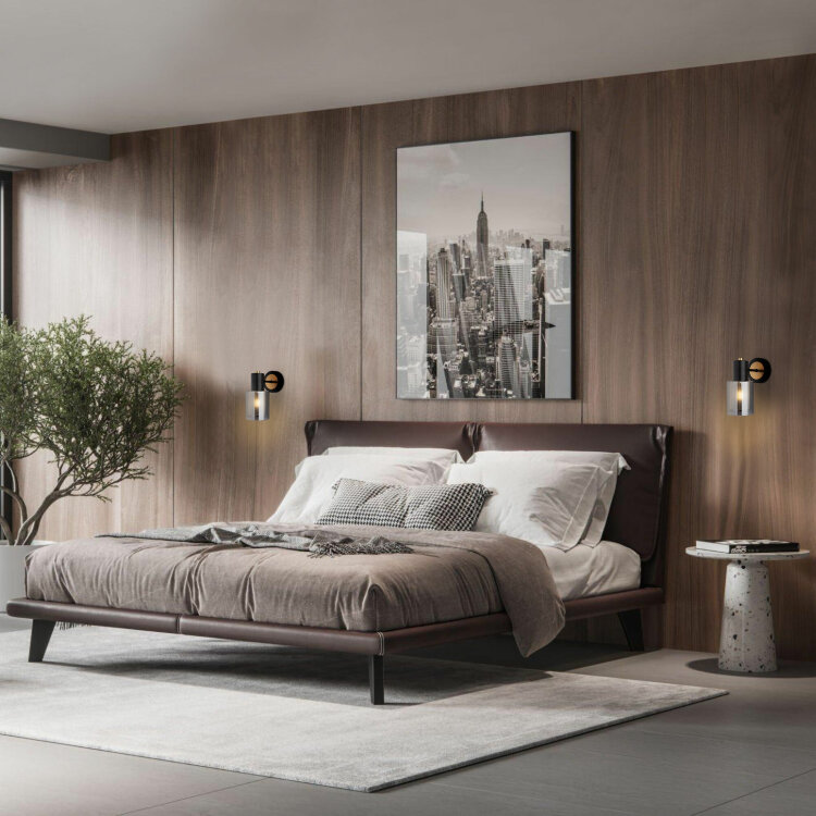 Бра Eurosvet  70219/1 черный/античная бронза