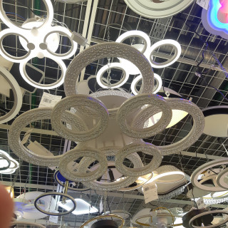 Люстра AURA 5787/4+4 Led WT