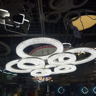Люстра AURA 5787/4+4 Led WT