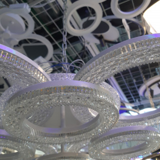Люстра AURA 5787/4+4 Led WT