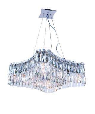 Люстра  Veneto Luce 5637R/12A CHROME+CLEAR