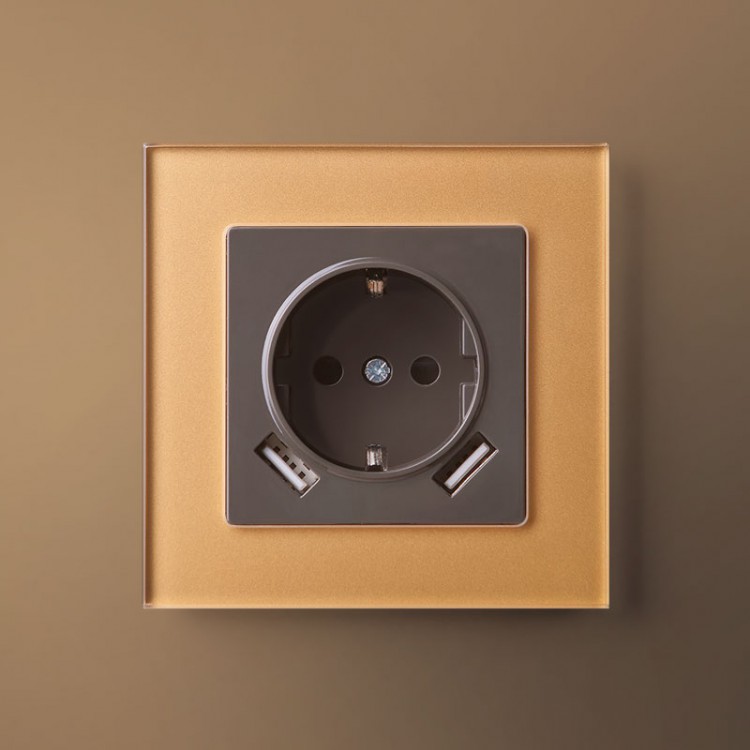 Werkel Favorit Рамка 1 пост Бронзовый WL01-Frame-01