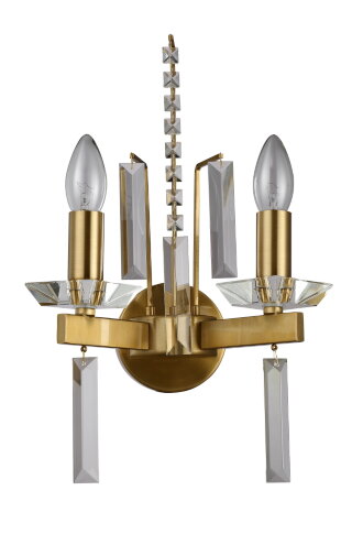 Бра Crystal Lux MARRON AP2 BRASS 0911/402