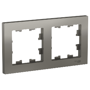 SE Atlas Design Сталь Рамка 2-ая универсальная