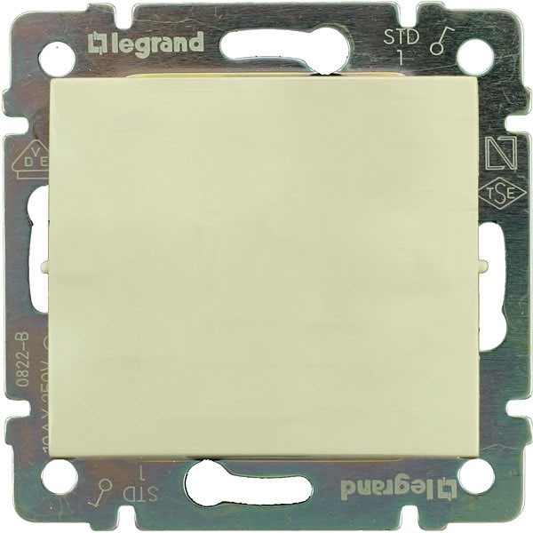 Legrand Valena Переключатель 1кл. перекрестный кремовый 774307