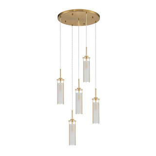 Люстра INDIGO  11038/5PL Brass V000417
