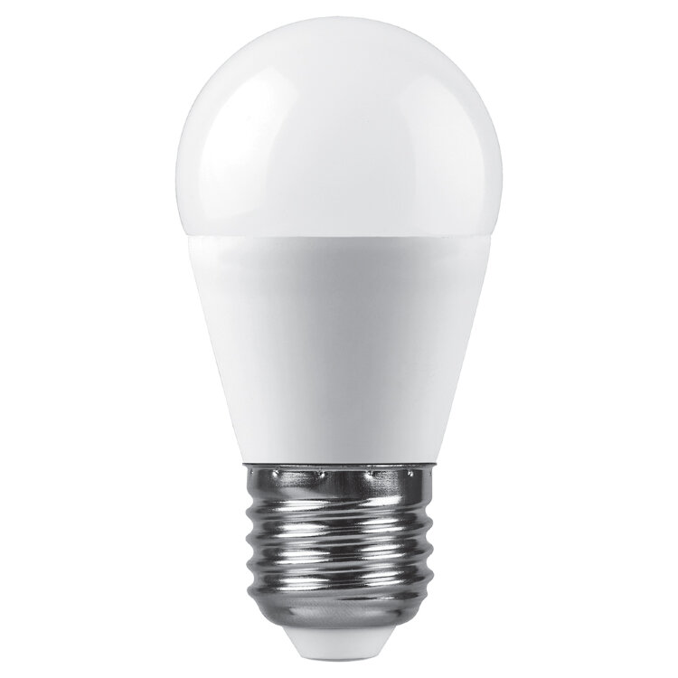 Лампа светодиод. Feron LB-990 Шарик E27 15W 4000К G45