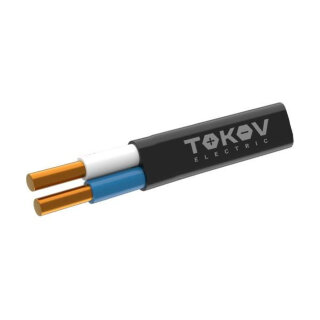 Кабель ВВГ-Пнг(А)-LS 2*1,5 OK (N) 0,66кВ черный Tokov electric