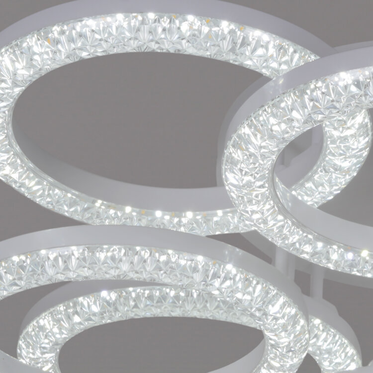 Люстра  SNEHA  67120-0.3-4+4C WH