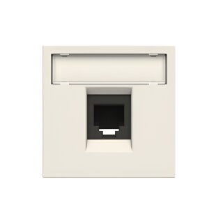 ABB Zenit Розетка телекомм. на 6 контактов, 2 мод. Белая 2CLA221760N1101 (N2217.6 BL) (в сборе)