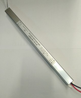 Блок питания ультратонкий  для светодиодной ленты 36Вт 12B IP20 259*16*17 мм (ультратонкий)
