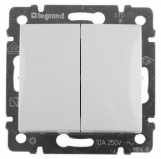 Legrand Valena Переключатель 2кл. белый 774408