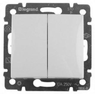 Legrand Valena Переключатель 2кл. белый 774408