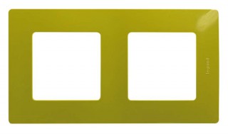 Legrand Etika Зел.папоротник Рамка 2-местная 672542