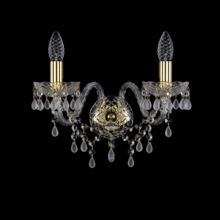 Бра Ivele 1410B/2/160 никель V0300 белый виноград