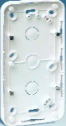 Simon 73 Цоколь для 3-мест. рамки  монтажа, h-11мм, Белый 73770-30