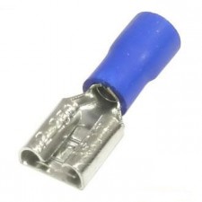 Клемма плоская Rexant изолир.(РПи-м гнездо-5.6мм) 1,5-2,5мм2 (VF2-187(8)