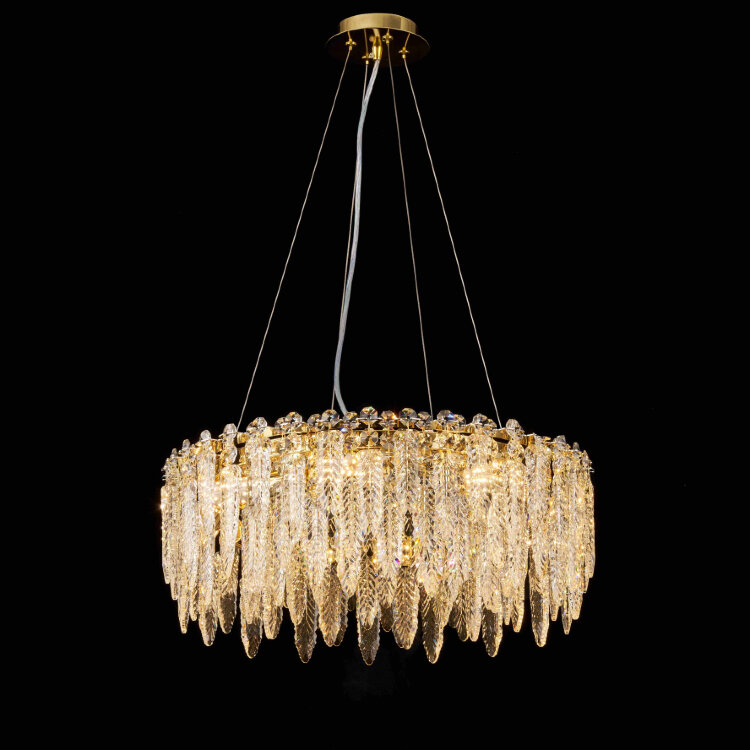 Люстра  Veneto Luce M67-ф500*H190(1200) H Gold