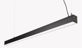 LUMAFOR  50*50*1000mm 40W 4000К Светодиодный линейный светильник черный
