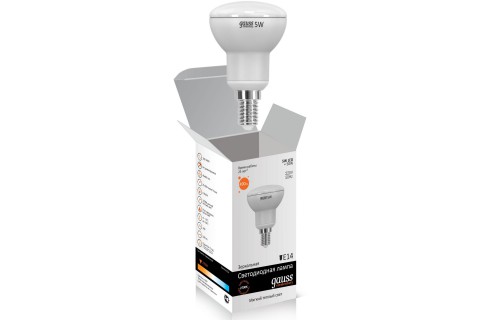Лампа Gauss LED Elementary R50 6W E14 4100K 63126