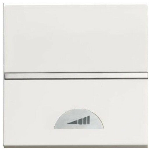 ABB Zenit Мех-м  Niessen электр.нажимного светорегул. 60-500Вт, 2-модульнй Белый N2260.1 BL