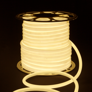 Гибкий NEON LS003 9.6W 144Led IP67 16mm круглый, 4200K днев. белый 50м.